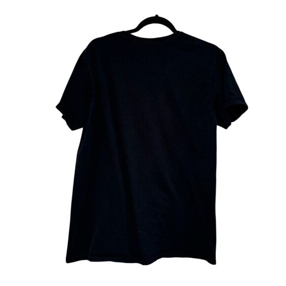 Marvel Women's Large Black Superhero Graphic Tee Avengers Comics Short Sleeve - Picture 4 of 4